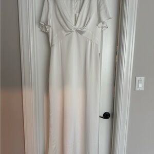 Show Me Your MuMu White Maxi Dress